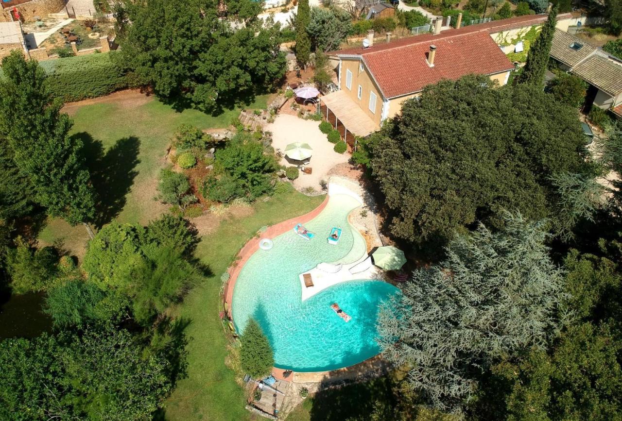 Le Fer En Ceze Bed & Breakfast Sabran Bagian luar foto
