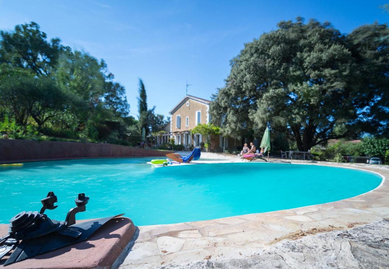 Le Fer En Ceze Bed & Breakfast Sabran Bagian luar foto