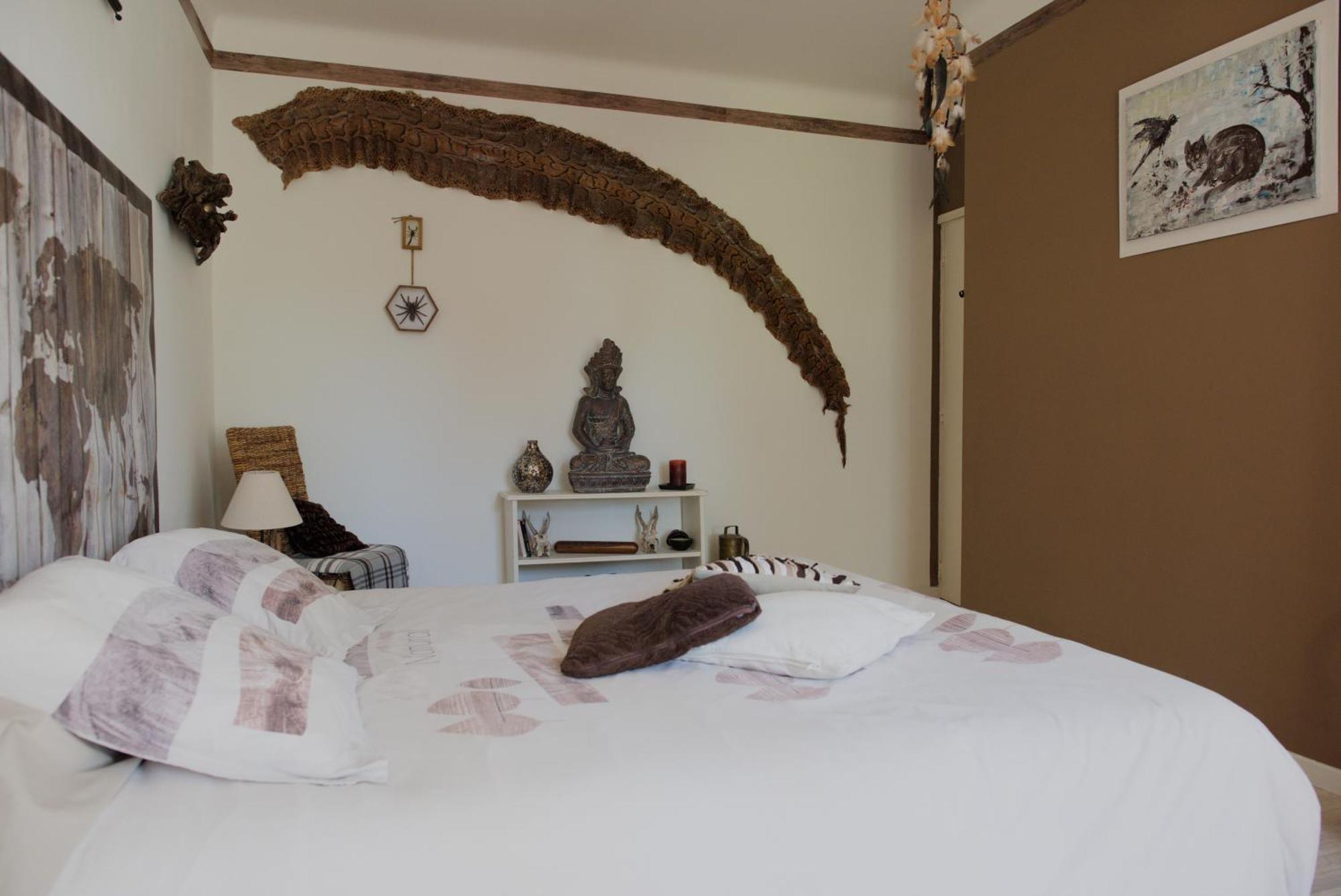 Le Fer En Ceze Bed & Breakfast Sabran Bagian luar foto