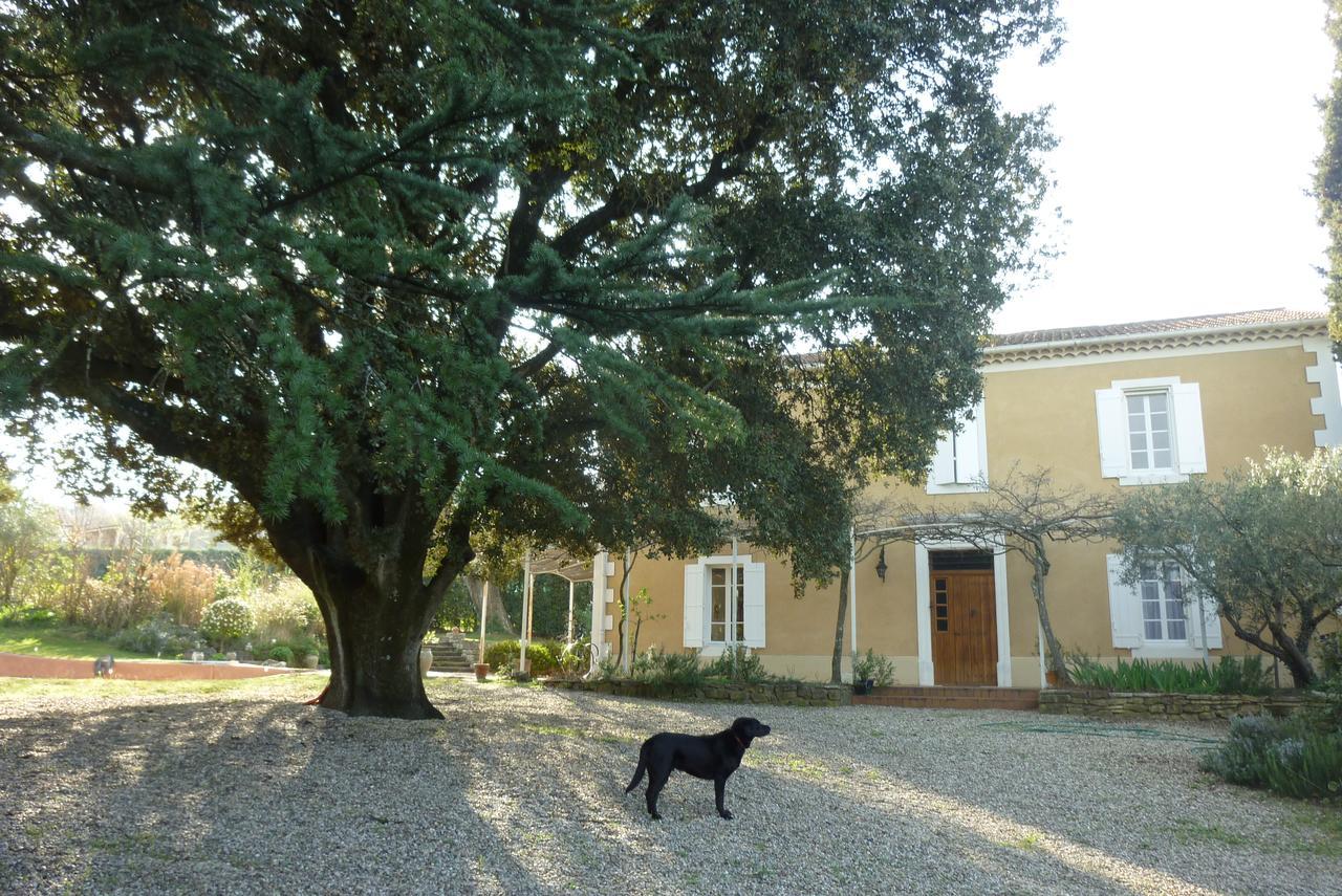 Le Fer En Ceze Bed & Breakfast Sabran Bagian luar foto